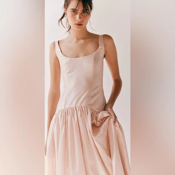 drop waist maxi dress hutch Drop Waist Gown